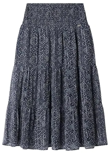 Pepe Jeans Hilary Gonna ragazza Navy 10 anni chiffon