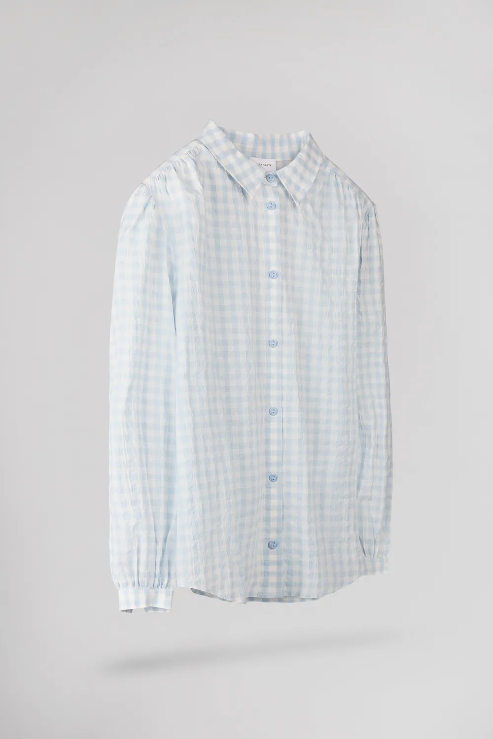 Teddy Smith C-Bulle Camicia Vichy Azzurro Donna