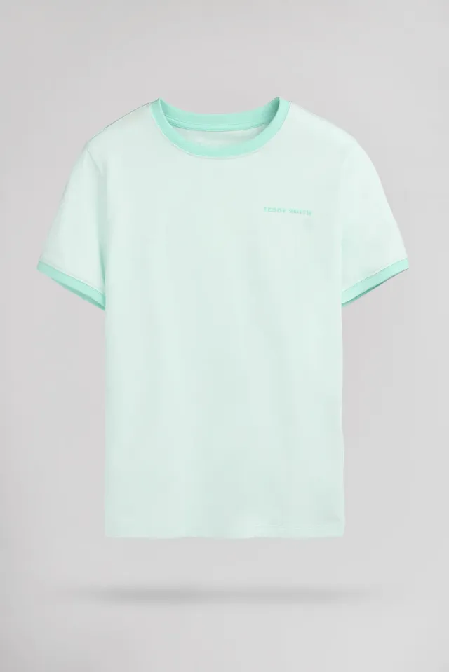 Teddy Smith The-Tee 2 t-shirt ragazzo Bleach Menthol