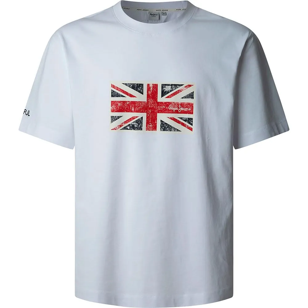 Pepe Jeans Union Tee T-Shirt Uomo Cotone con Stampa