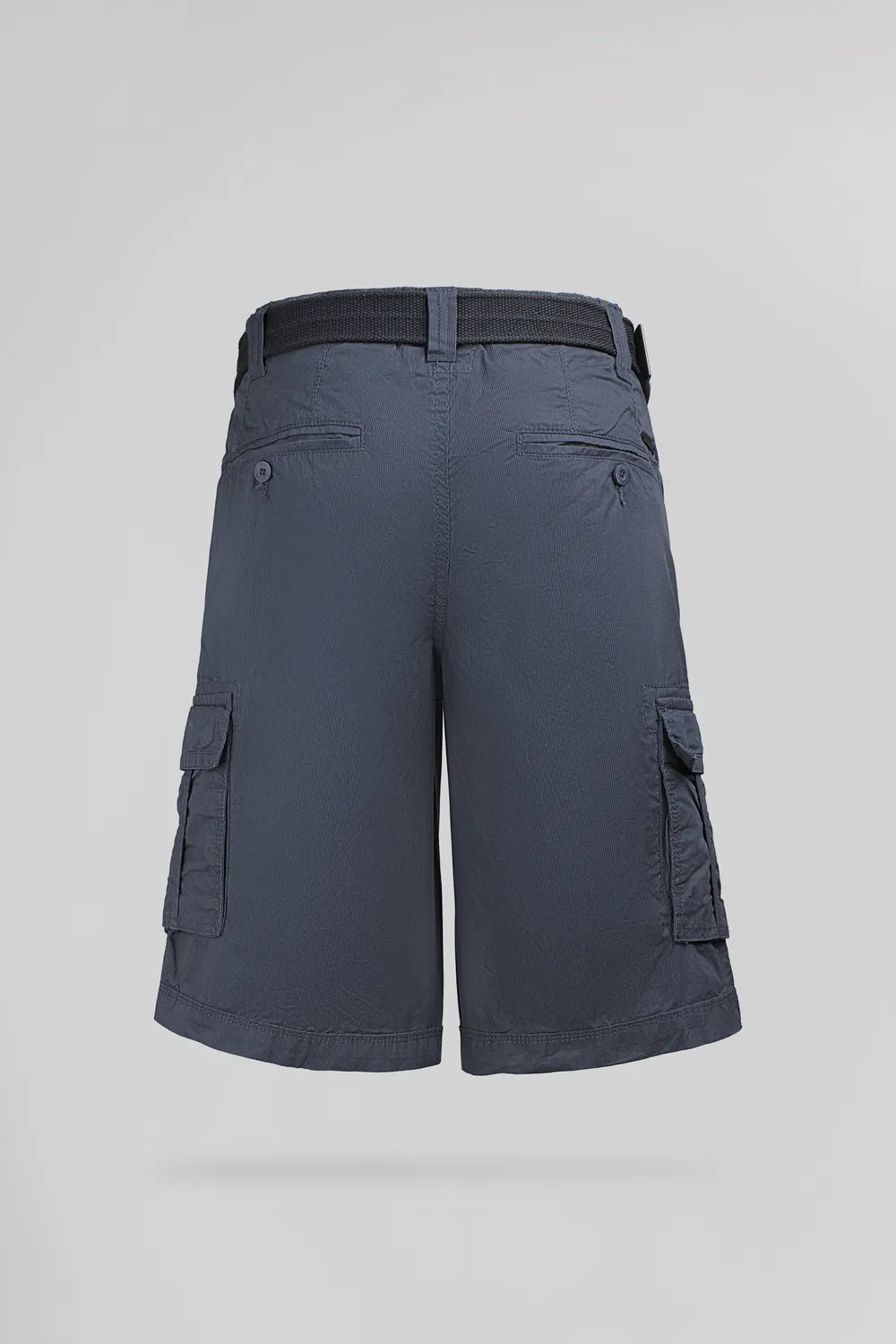Teddy Smith SYTRO 3 DARK NAVY bermuda navy tasche laterali