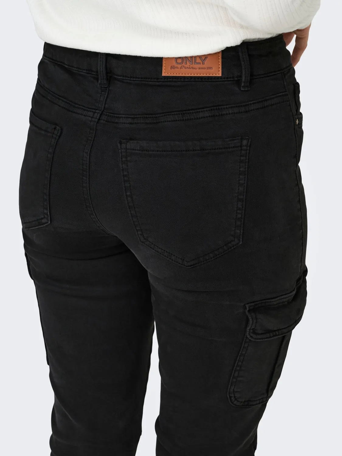 ONLY Onlmissouri Life Reg Ank Cargo BB AZG736 jeans donna 30W/32L