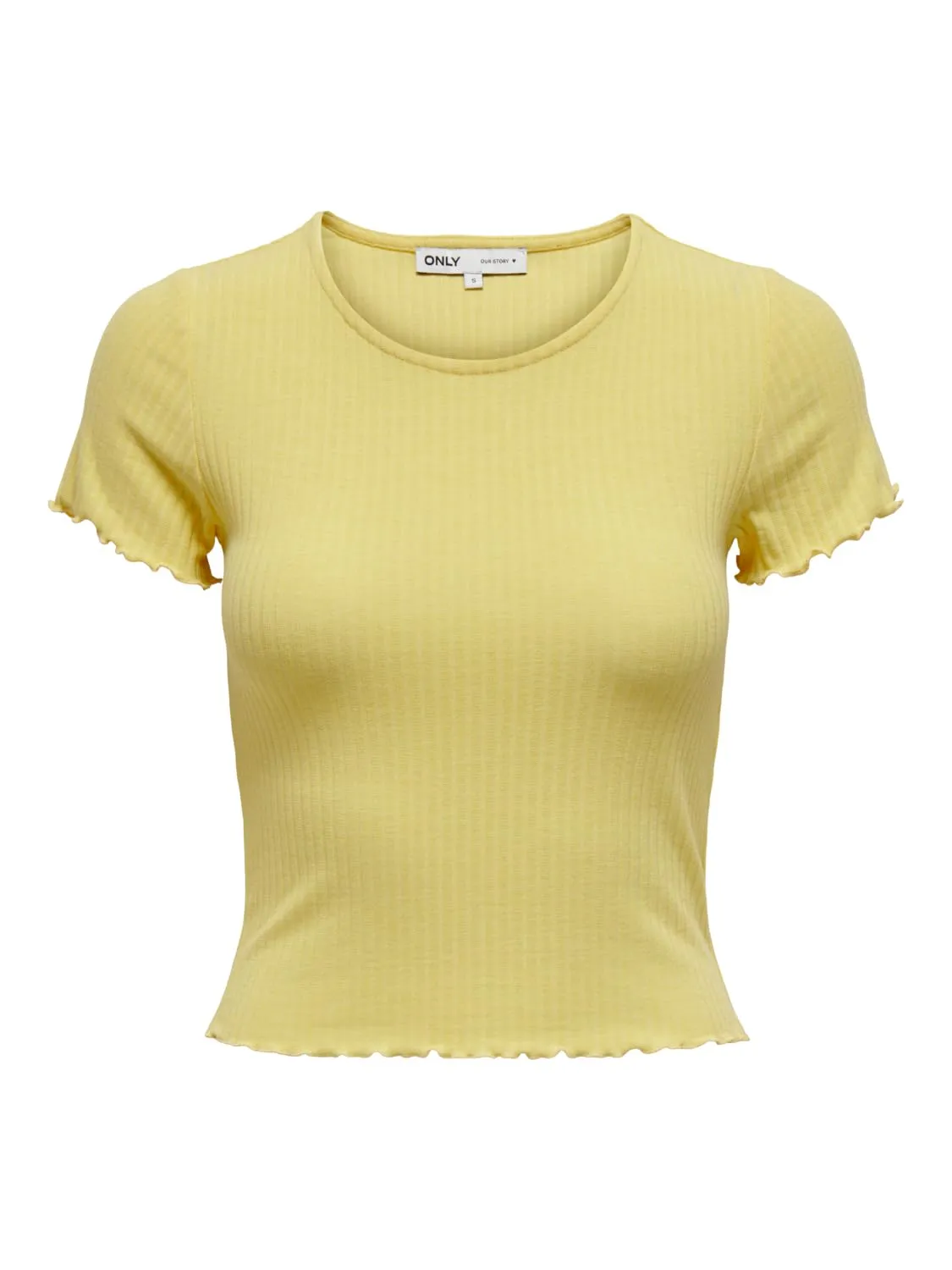 ONLY ONLEMMA maglia cropped coste taglia S