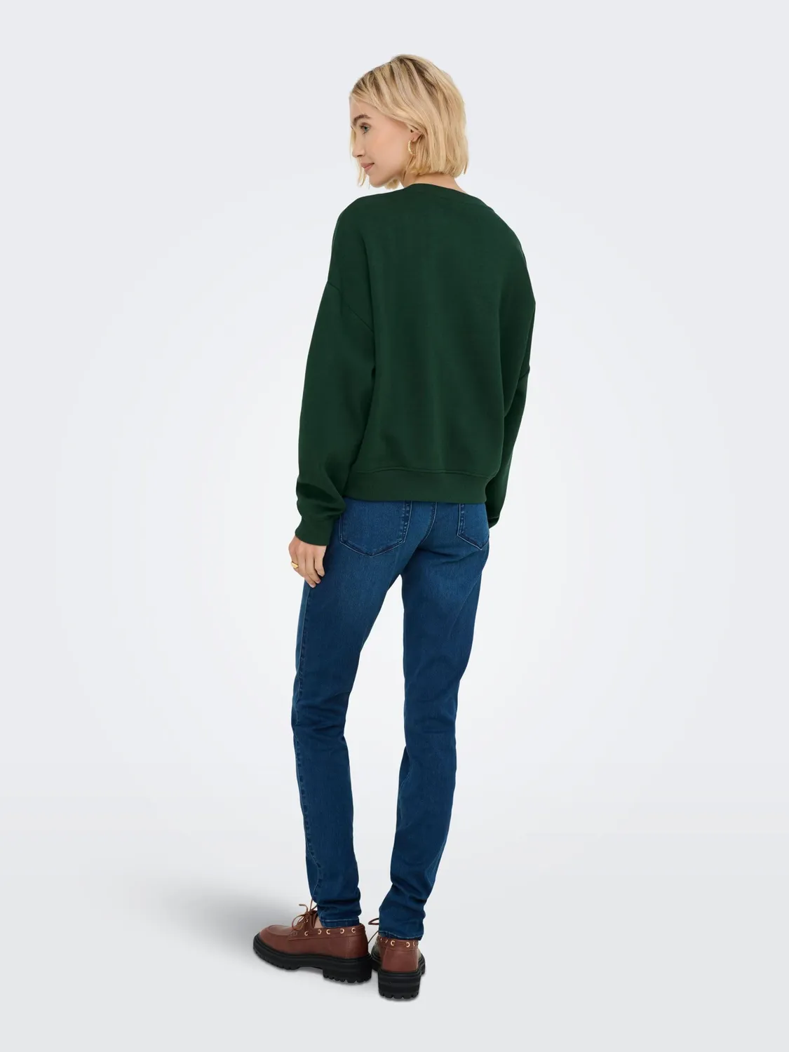 ONLY ONPLOUNGE Felpa Donna Girocollo Morbida