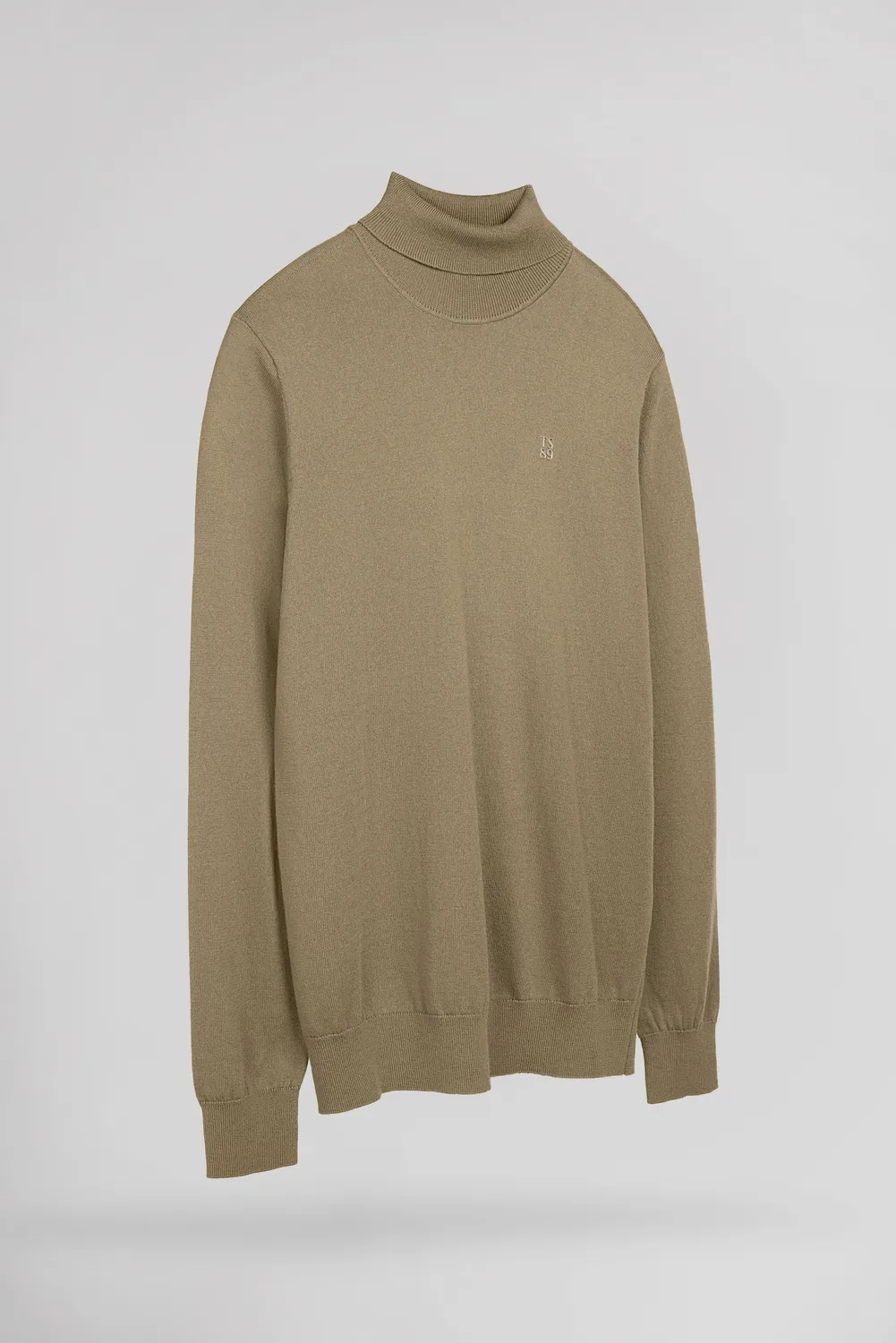 Teddy Smith P-MARCELLUS Maglia Dolcevita Uomo Wolf Beige