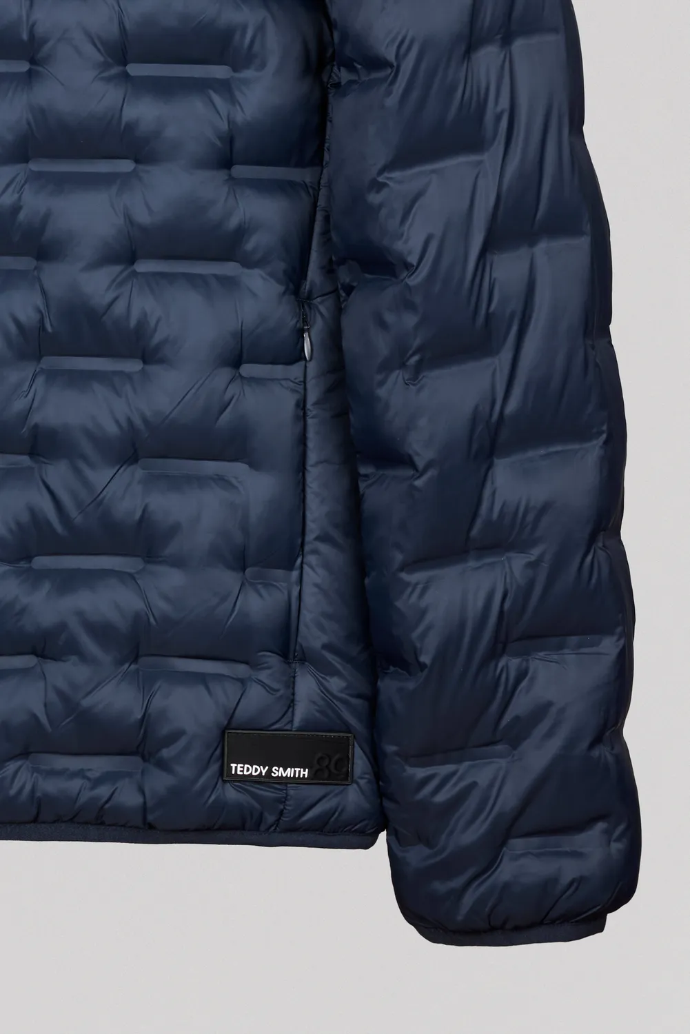 Teddy Smith Blight 2 piumino uomo total navy leggero