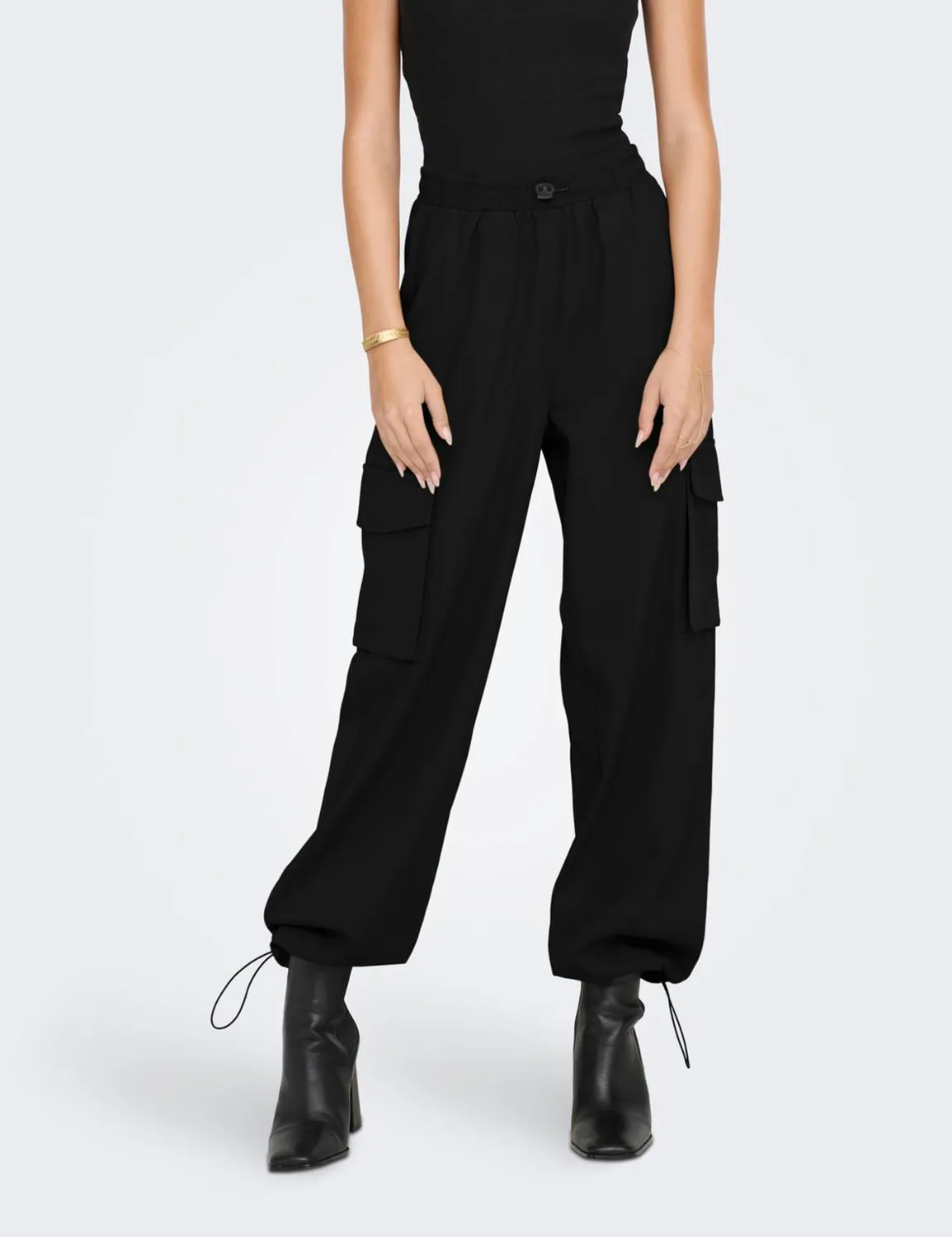 ONLY Onlcashi Regular Fit pantaloni cargo Chateau Gray SW/32L