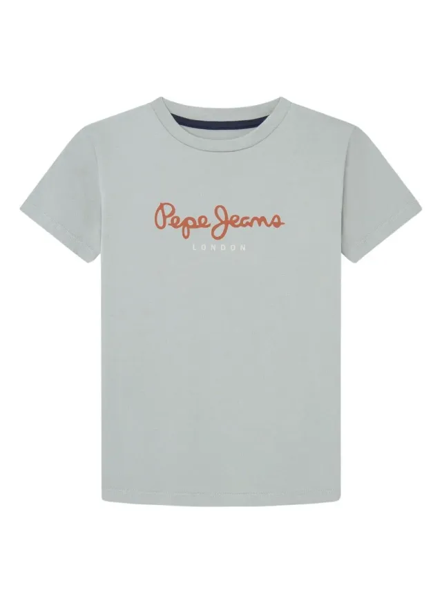 Pepe Jeans New Art NN t-shirt bambino 10 anni verde menta