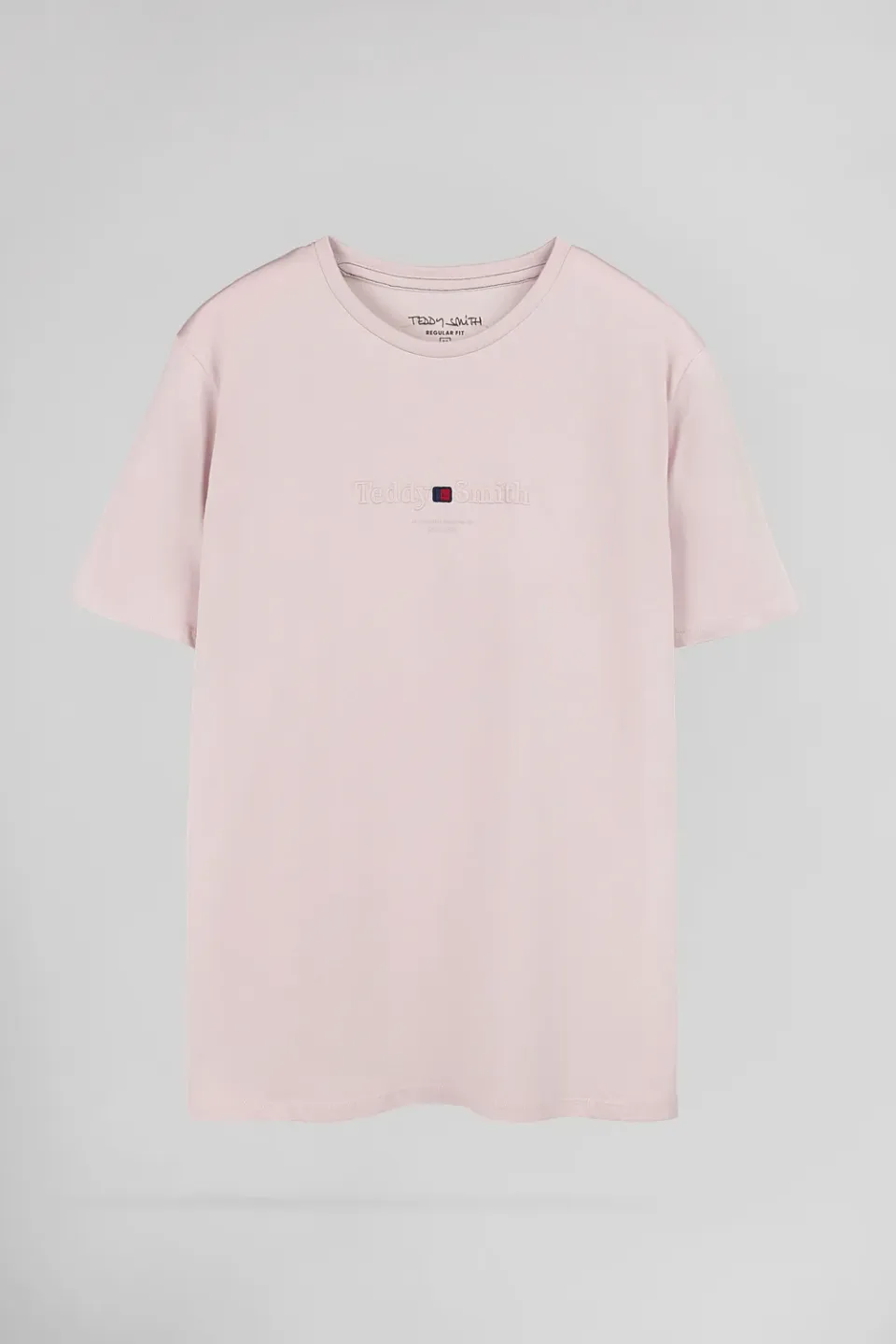 Teddy Smith T-Jim t-shirt uomo rosa quartz