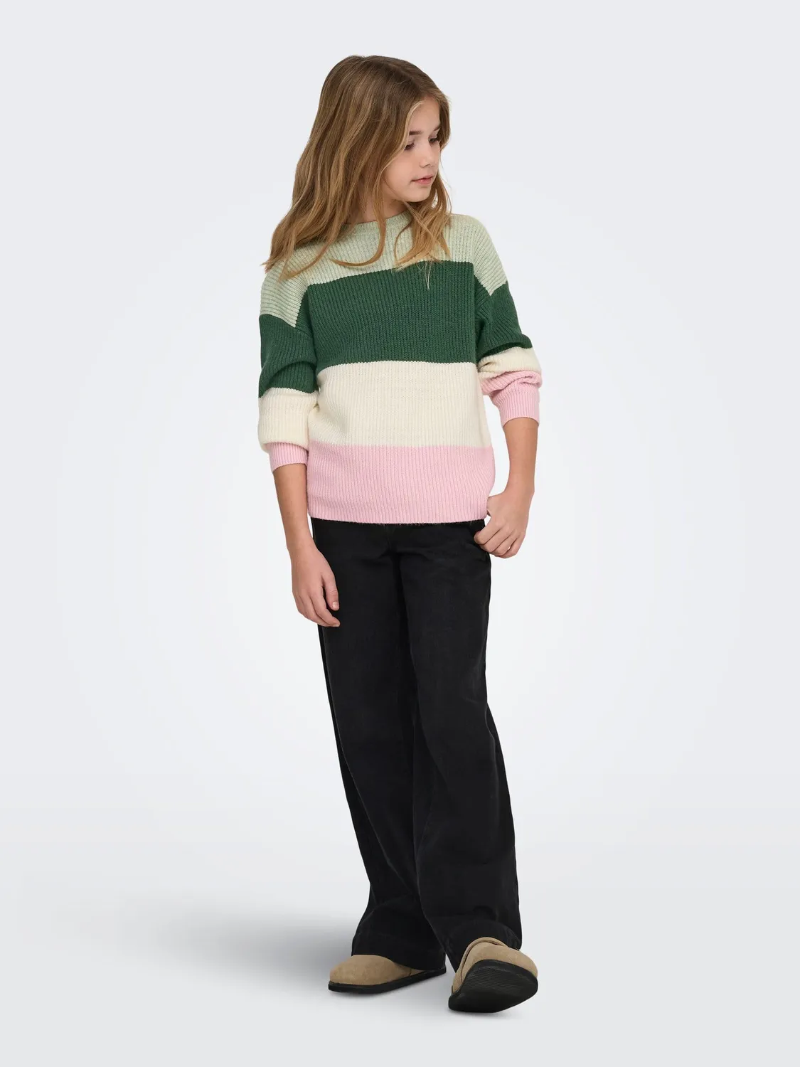 ONLY KOGSANDY pullover bambina righe