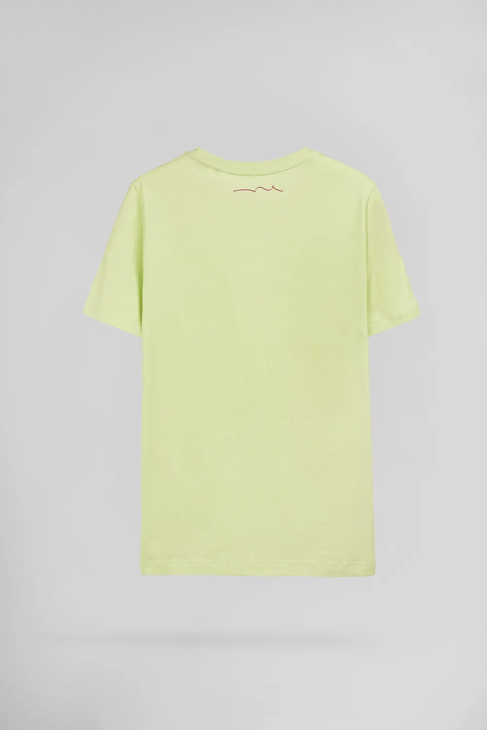 Teddy Smith T-Evan MC JR T-Shirt Citron Pâle Bimbo