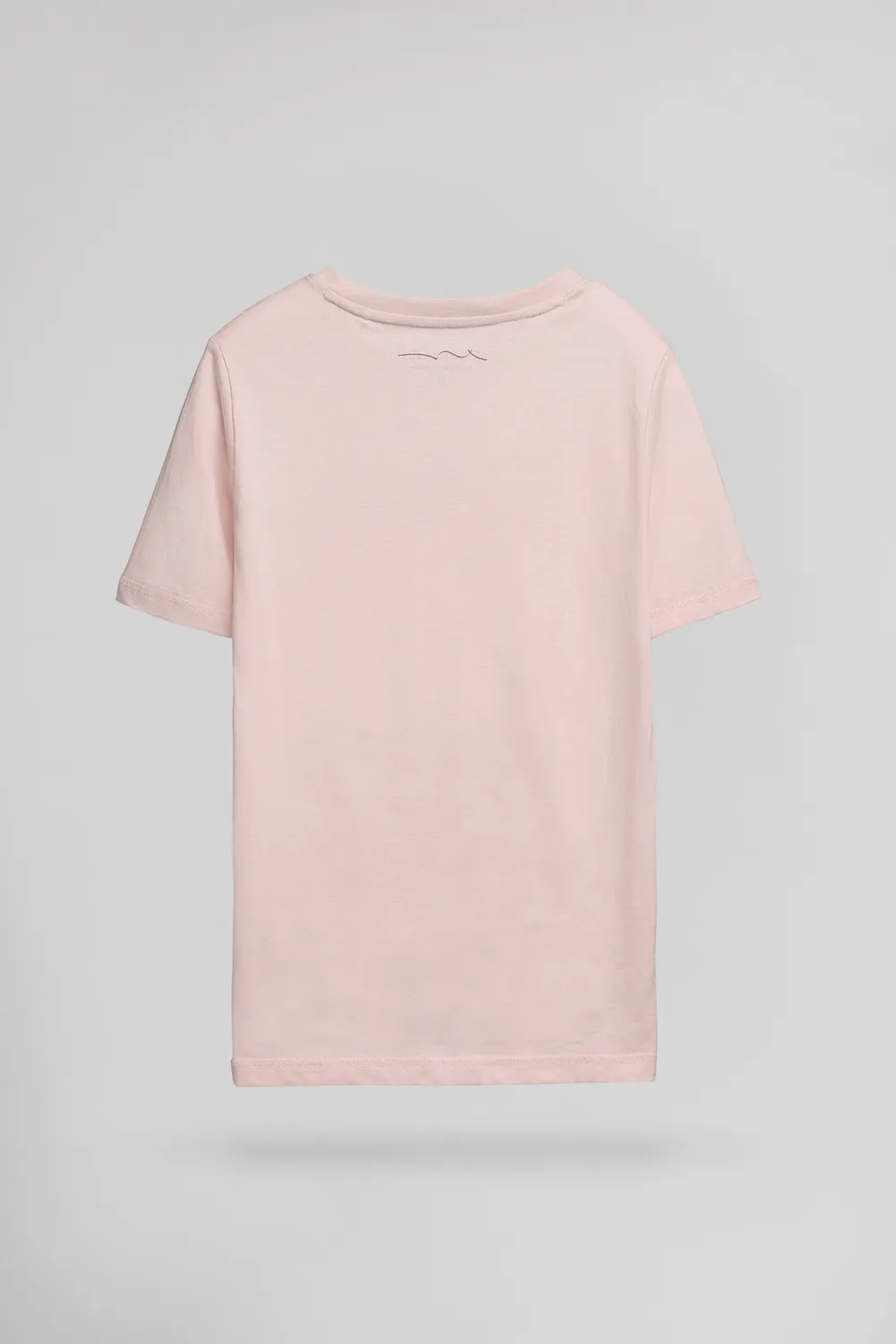 Teddy Smith T-Evan MC JR T-Shirt Rosa Pastel Cotone