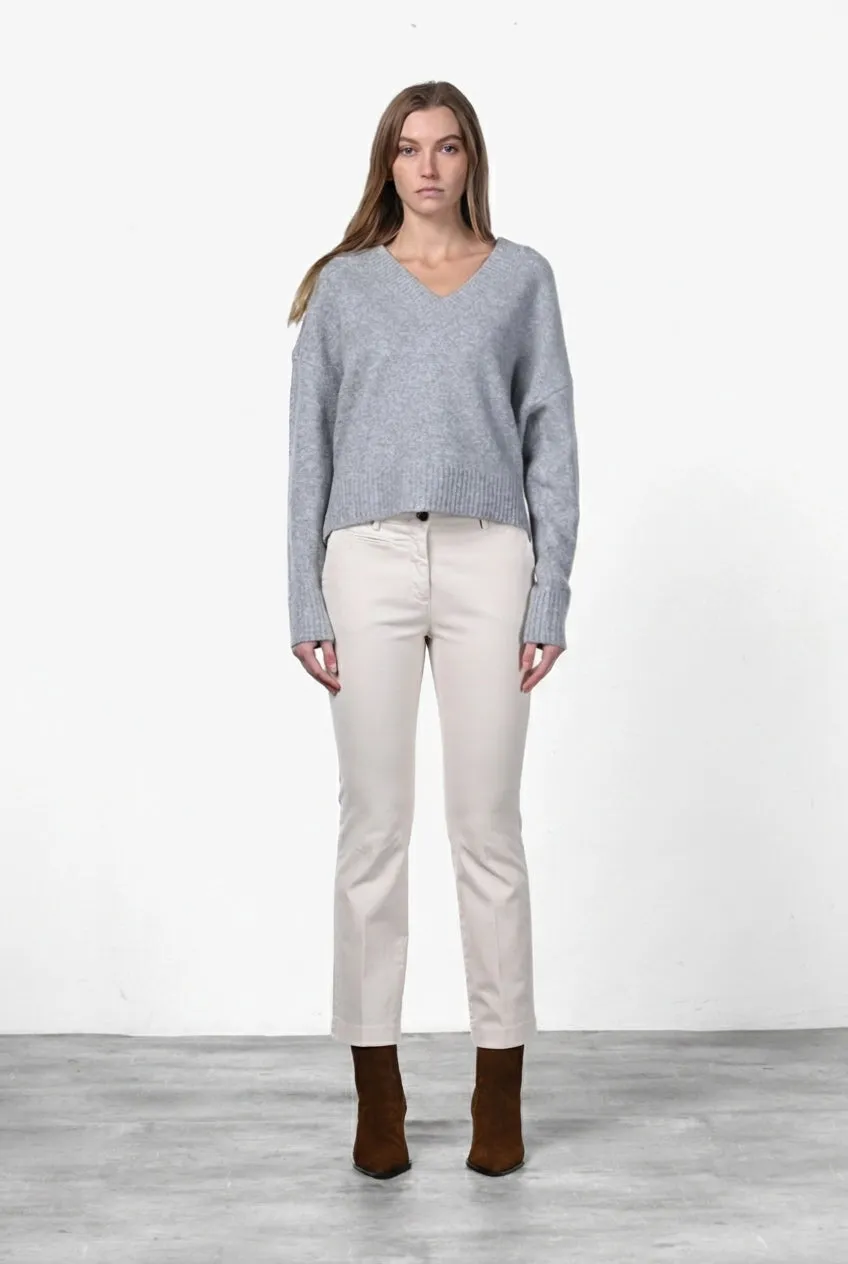 Mason's New York Trumpet chino donna stucco slim