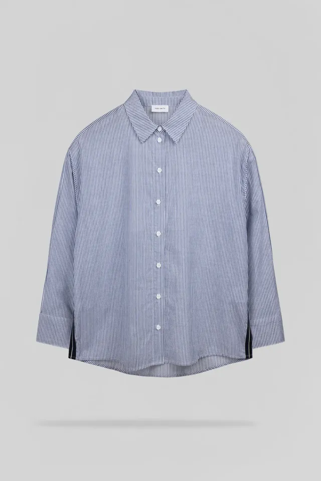 Teddy Smith C-Amy ML Blanc camicia donna bianca