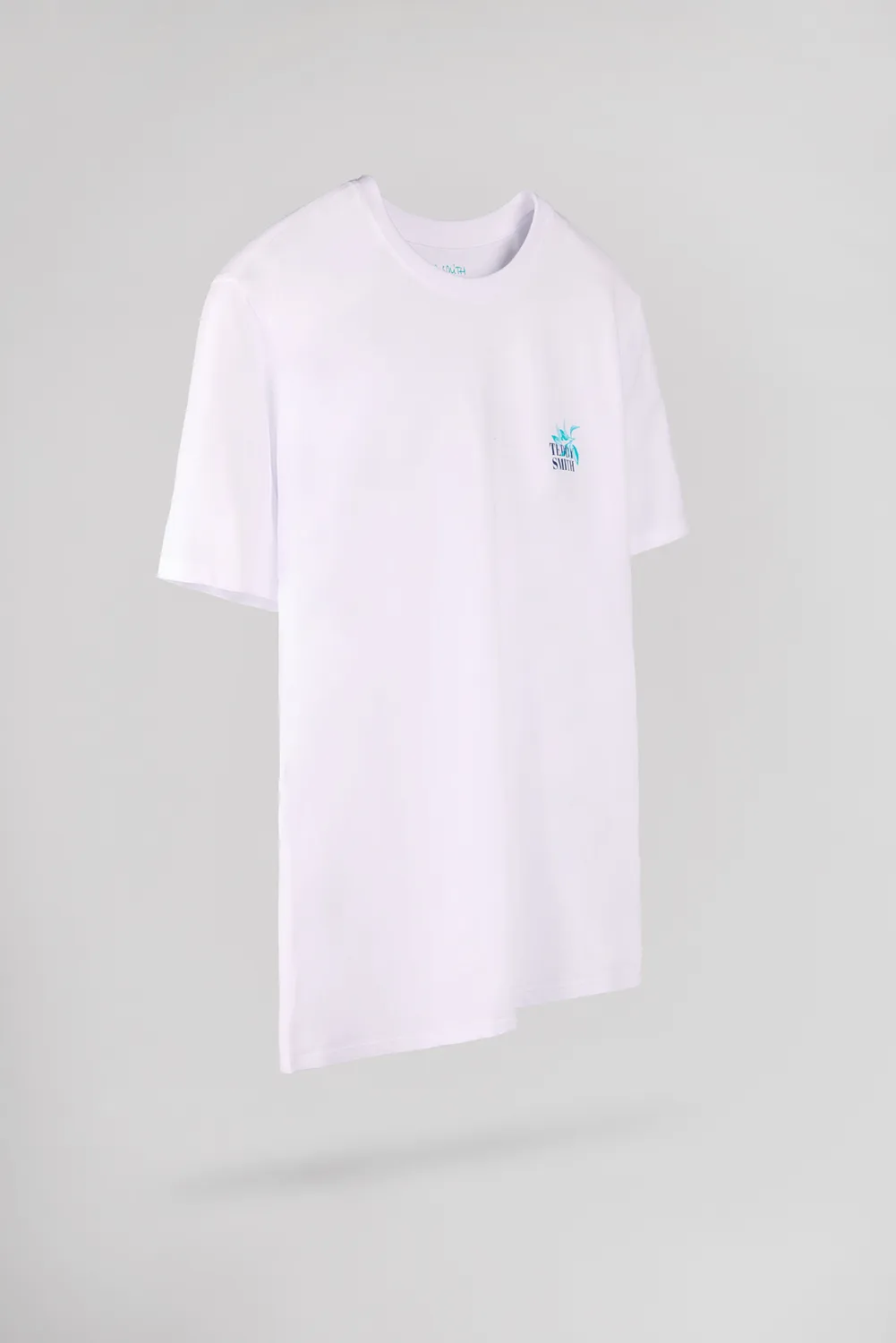 Teddy Smith T-Land t-shirt bianca cotone stampa