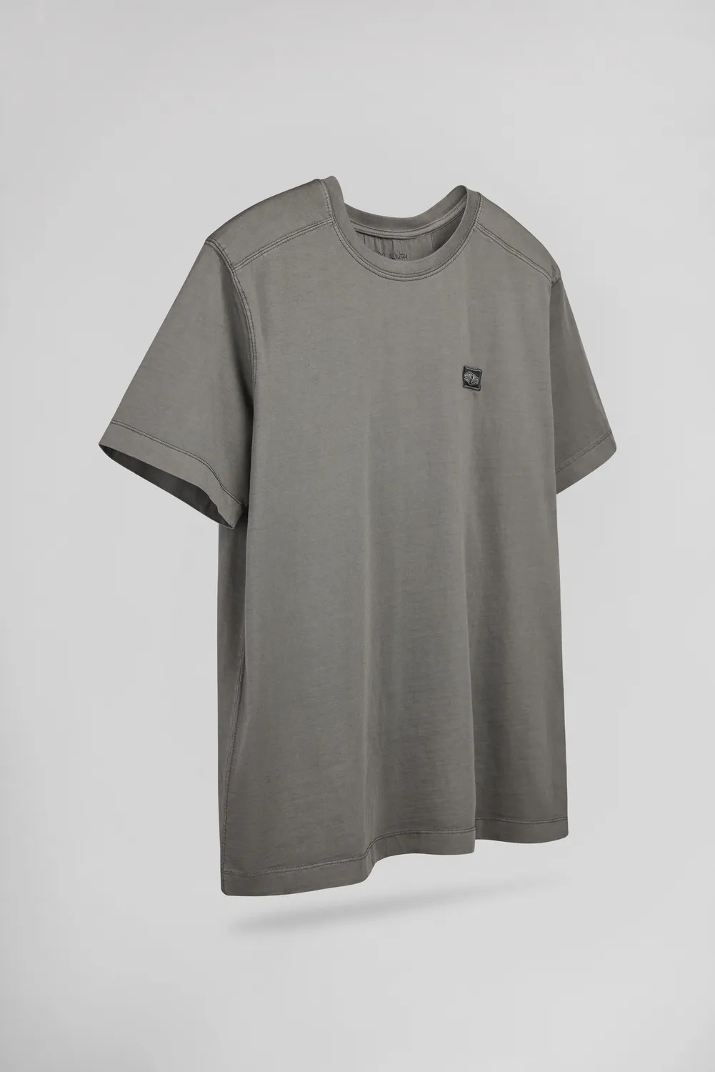 Teddy Smith T-Nateo t-shirt grigia ardesia loose