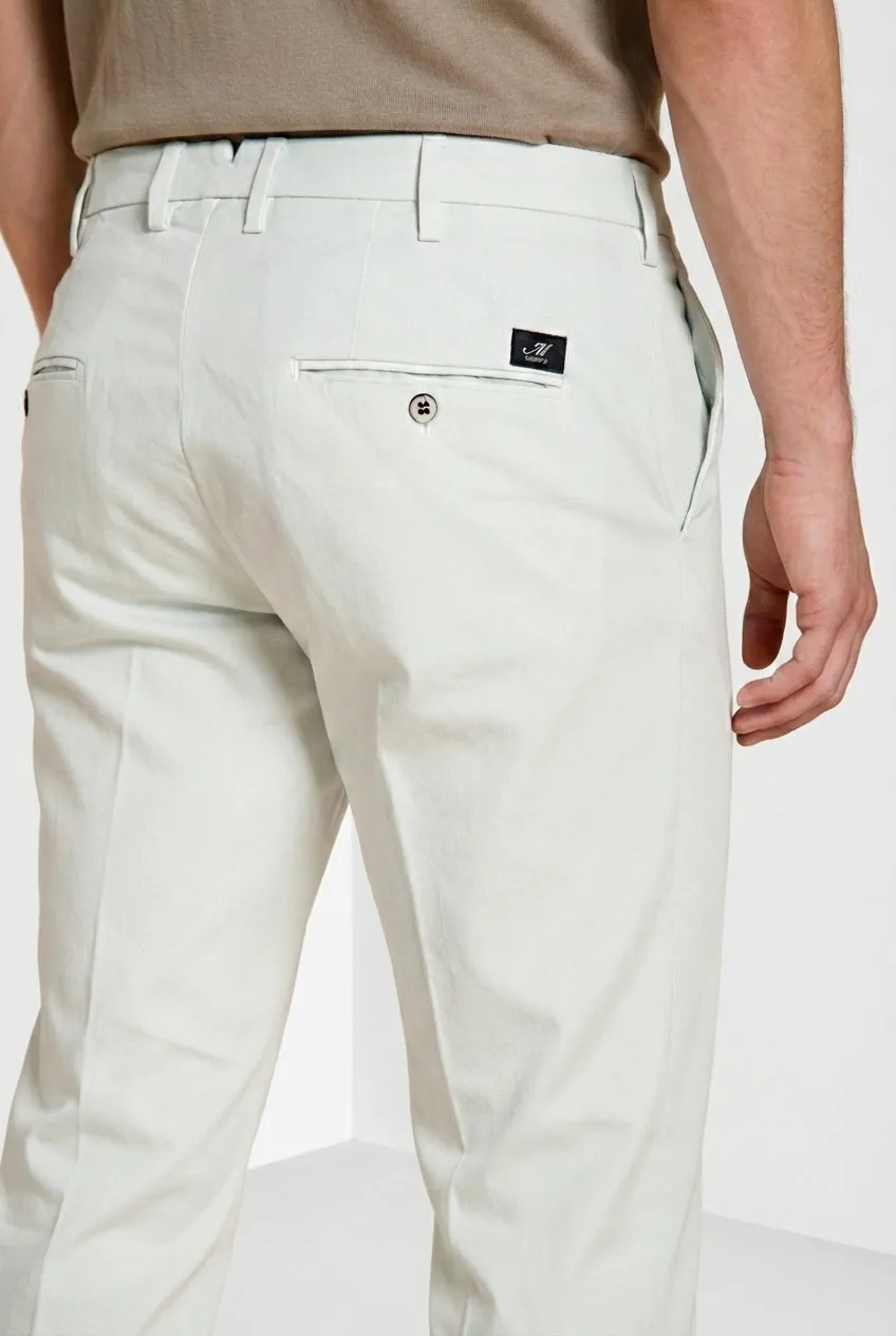 Mason's New York chino uomo celeste regular fit
