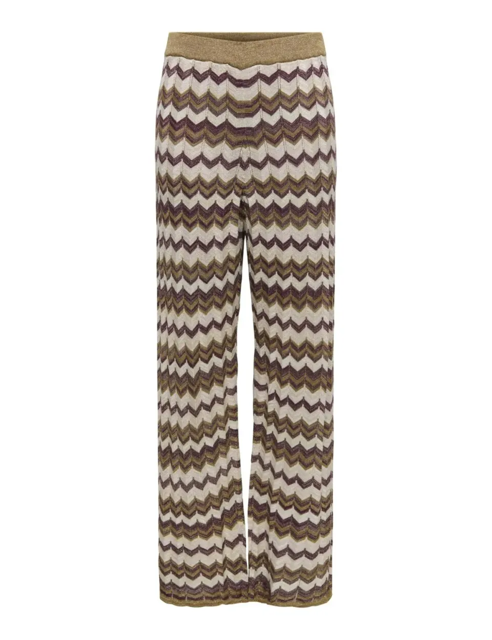 ONLY ONLAster pantaloni maglia glitter S neri
