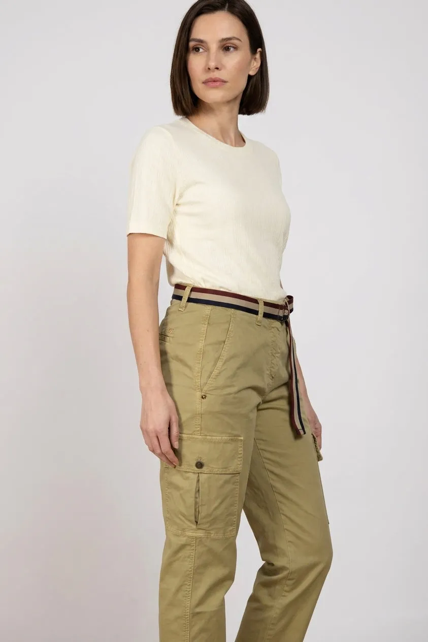 Mason's Marlene Cargo cargo donna verde acido