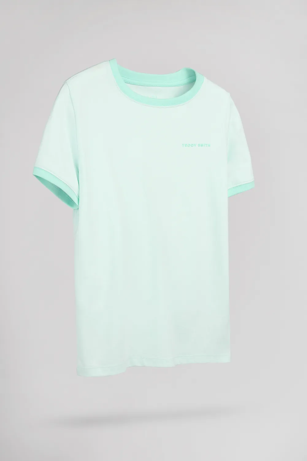 Teddy Smith The-Tee 2 t-shirt ragazzo Bleach Menthol