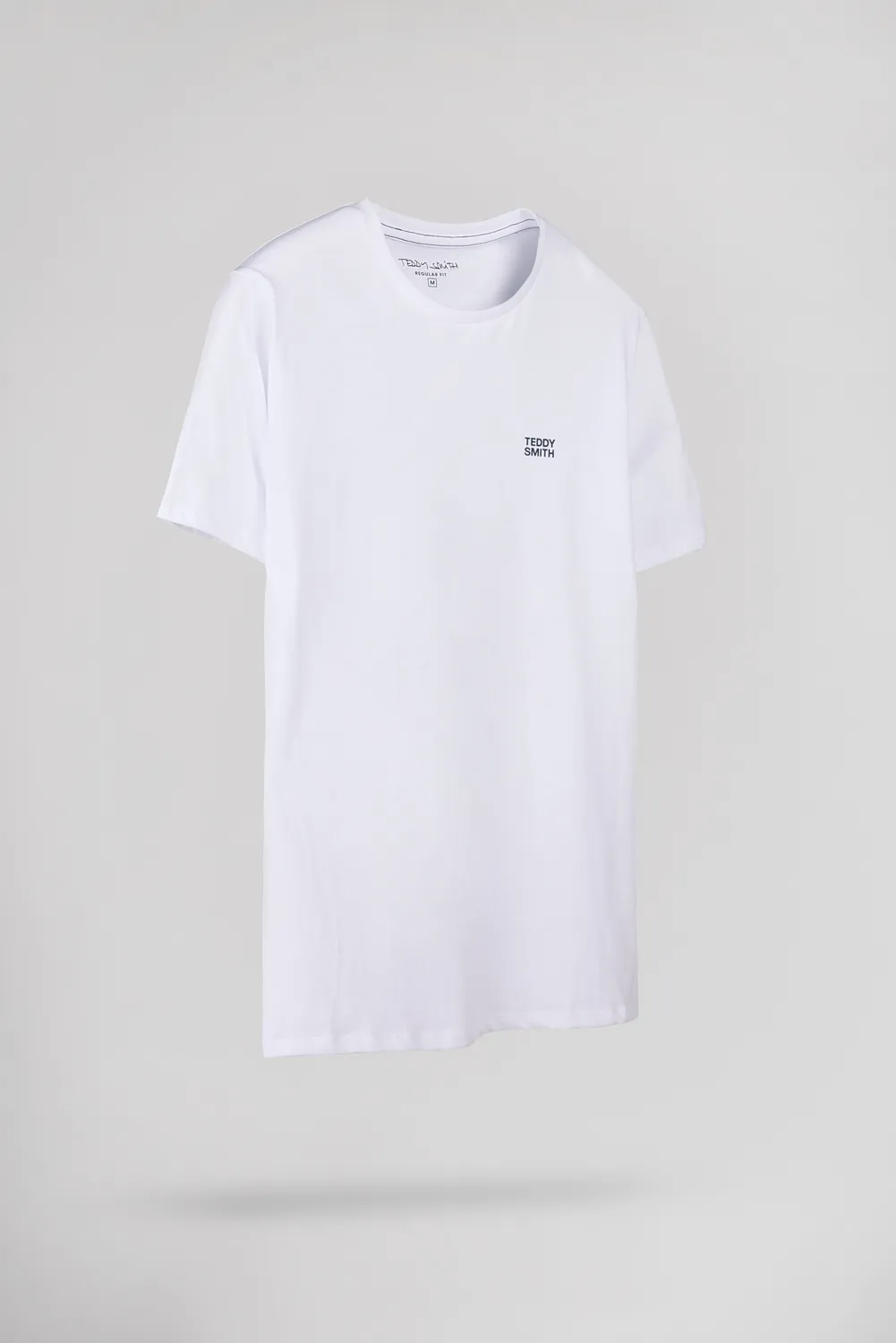 Teddy Smith The Tee 1 MC t-shirt bianco 100% cotone