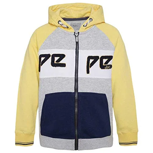 Pepe Jeans Charles felpa bambino navy 14 anni con cappuccio