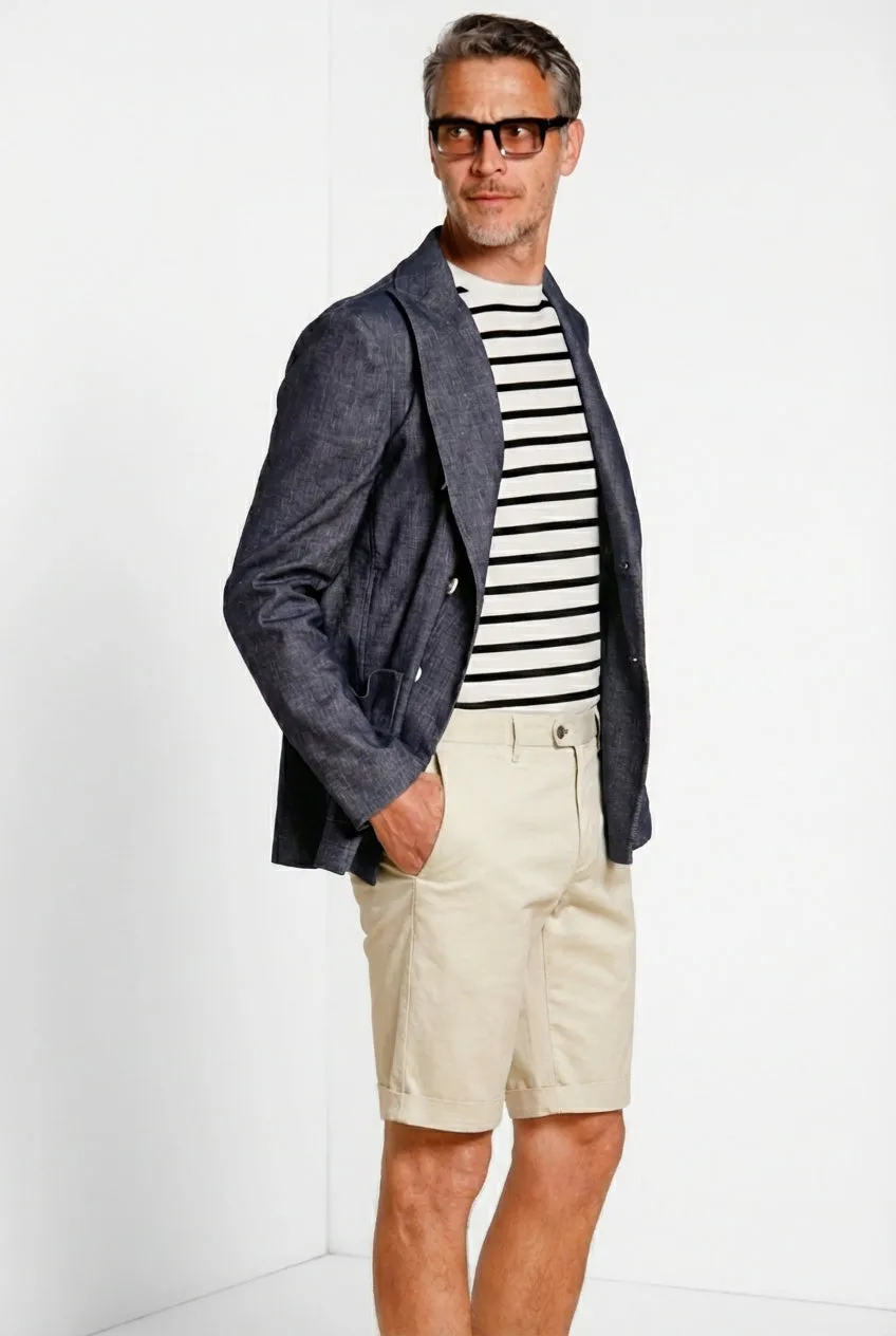 Mason's Torino City bermuda chino uomo stucco stretch
