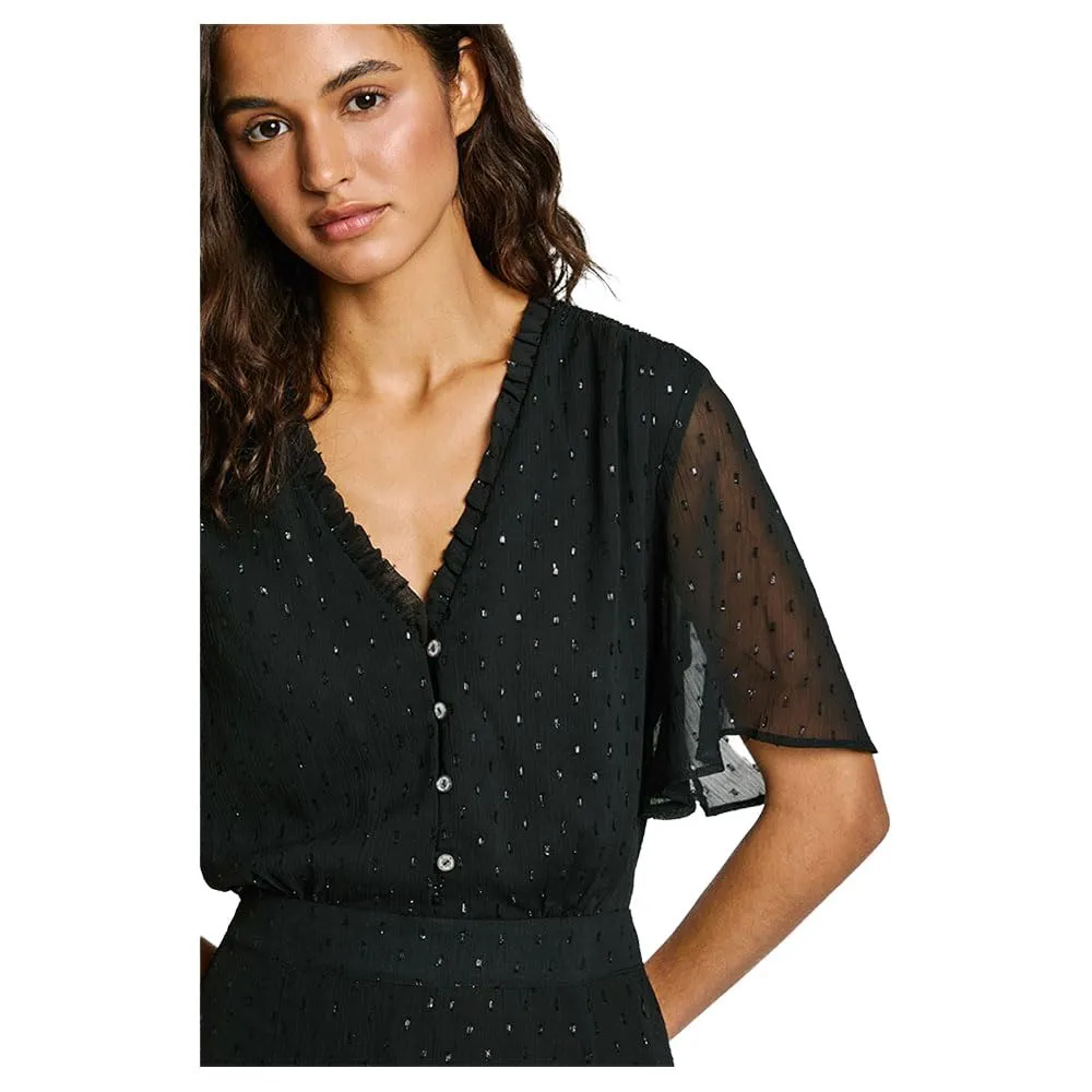 Pepe Jeans Anubi Vestito Donna M Corto Manica Corta