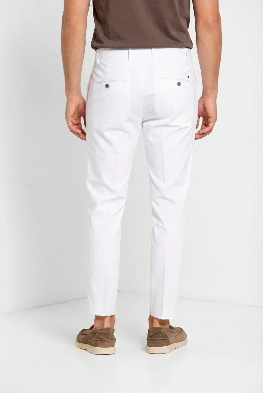 Mason's Milano chino bianco extra slim uomo