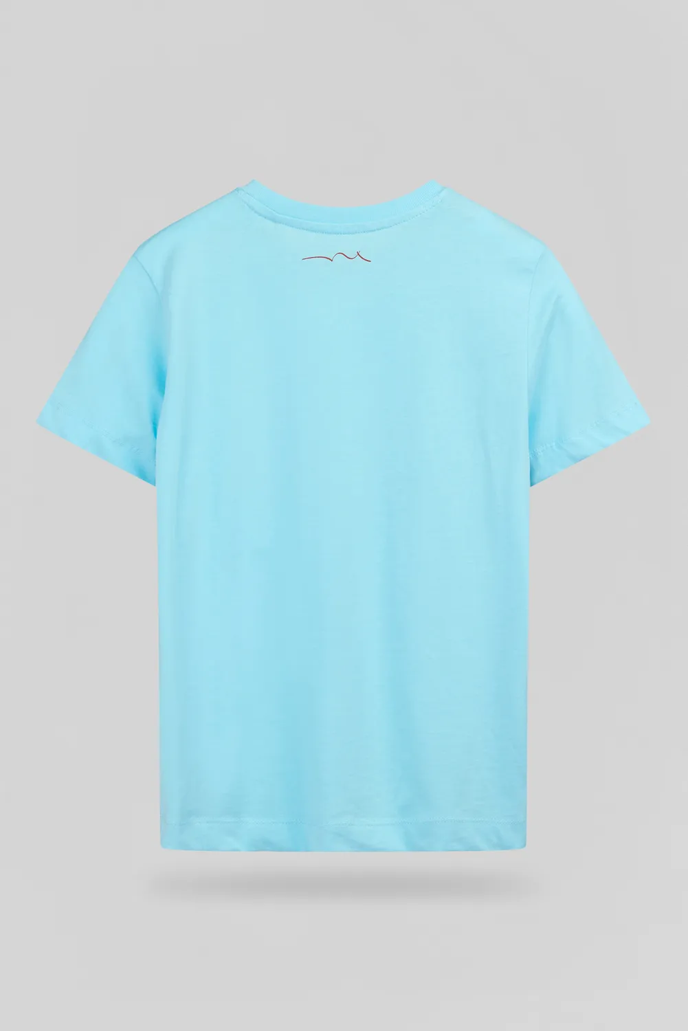 Teddy Smith T-LIONEL MC JR T-Shirt Bambino Bleu Lagon