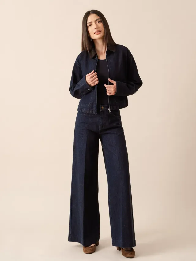 Oraije Pepino jeans palazzo brut vita alta