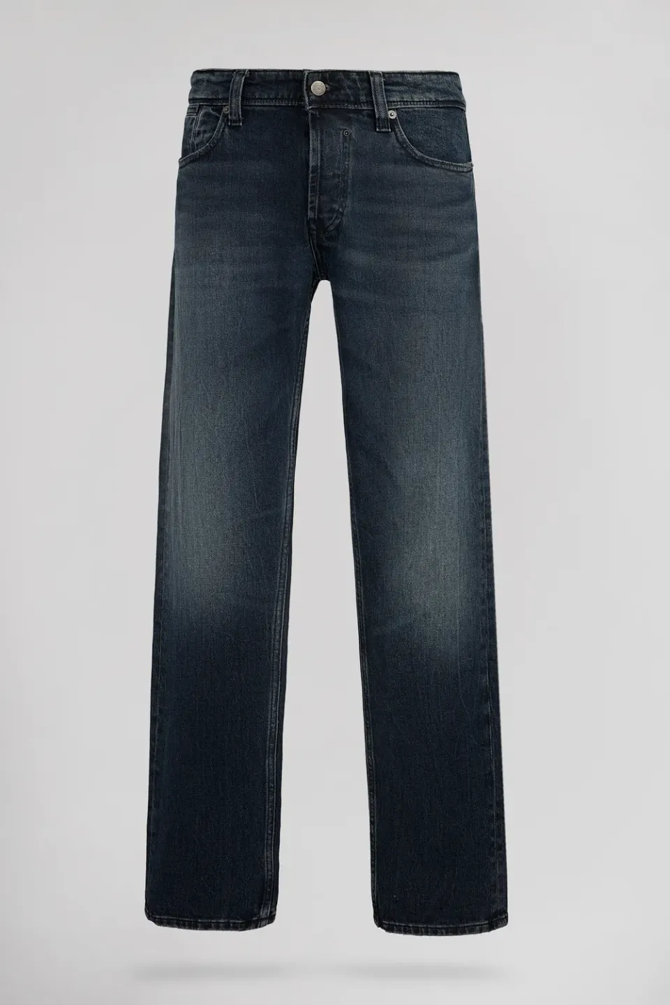 Teddy Smith Reg L34 Jeans Uomo dritti blue black