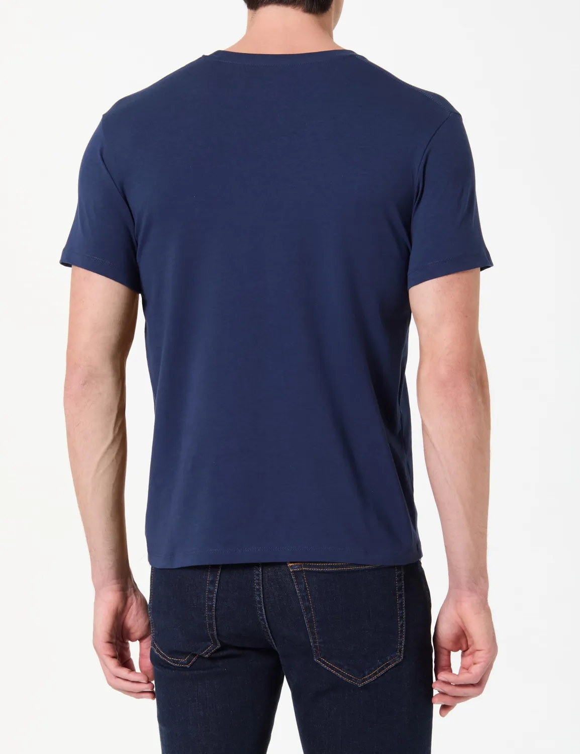 Pepe Jeans Basic Logo Stretch t-shirt uomo slim