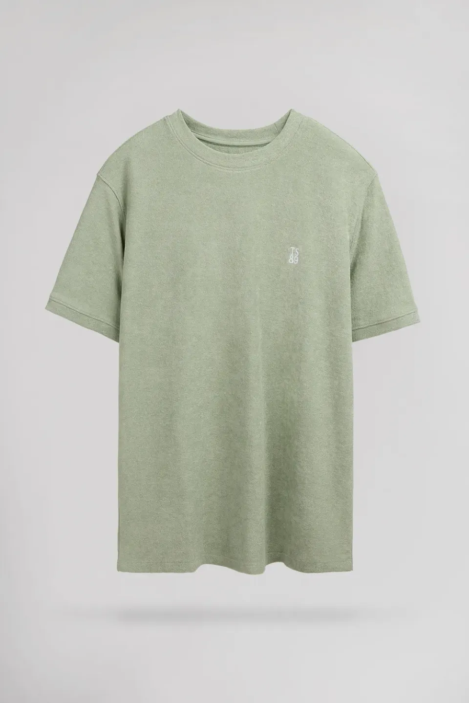 Teddy Smith T-Bobbles MC t-shirt verde spugna uomo