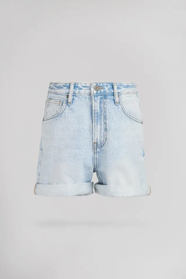 Teddy Smith S-Lucy SH shorts bambina indigo chiaro
