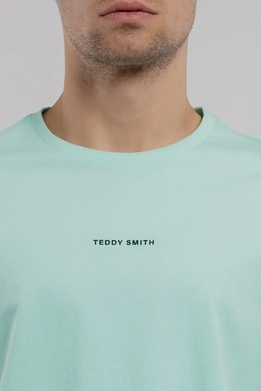 Teddy Smith T-Soy 2 t-shirt uomo verde menta cotone