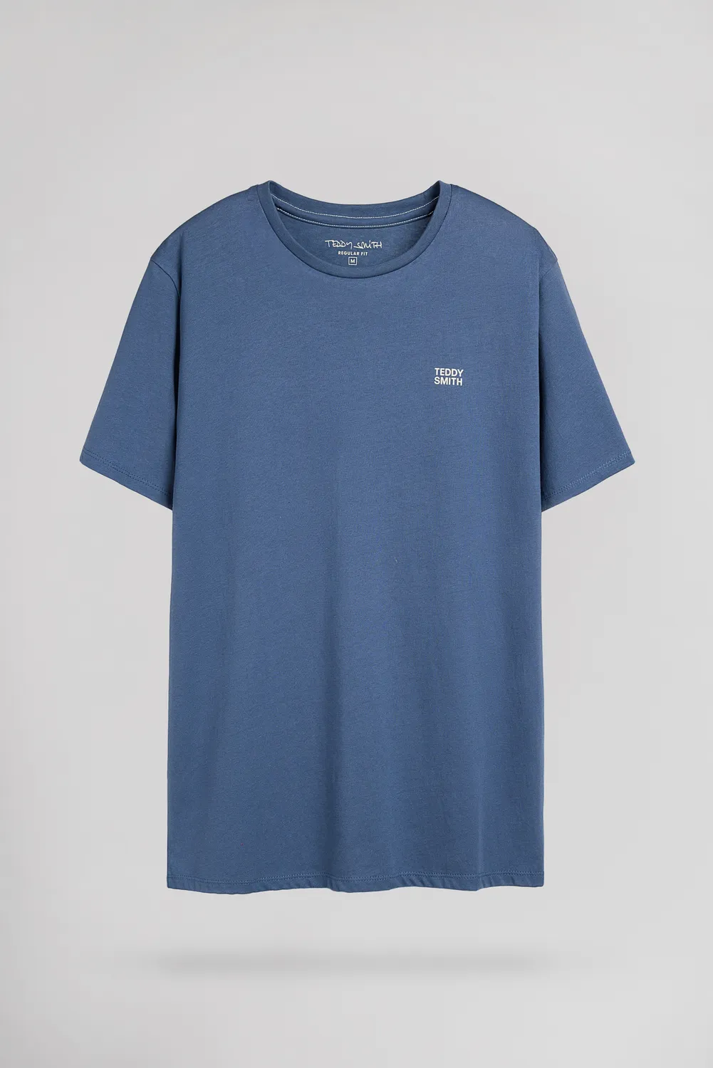 Teddy Smith The Tee 1 MC t-shirt faded indigo girocollo
