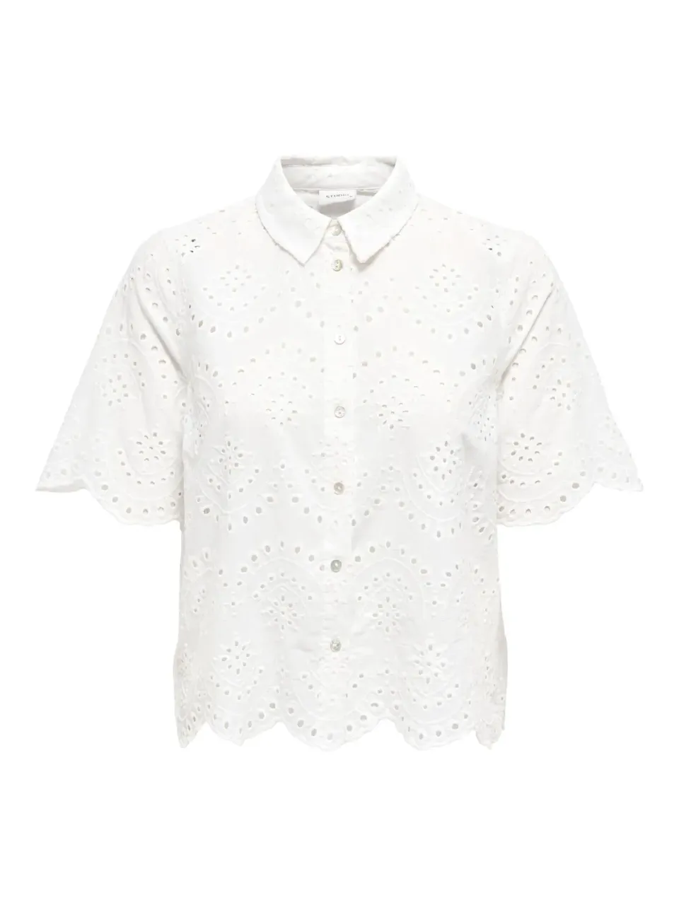 ONLY Onlvalais camicia donna M nera manica lunga