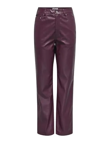 ONLY Onlsadie pantaloni ecopelle donna M elasticizzati