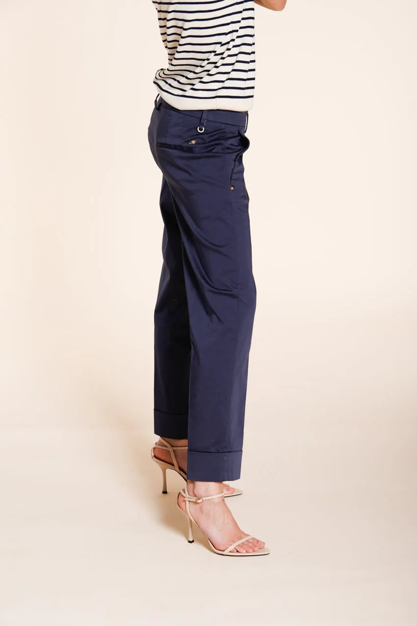 Mason's New York Carrot chino donna blu navy