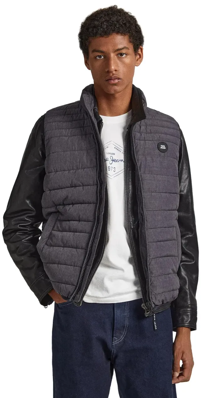 Pepe Jeans Balle Gillet gilet uomo nylon marl L