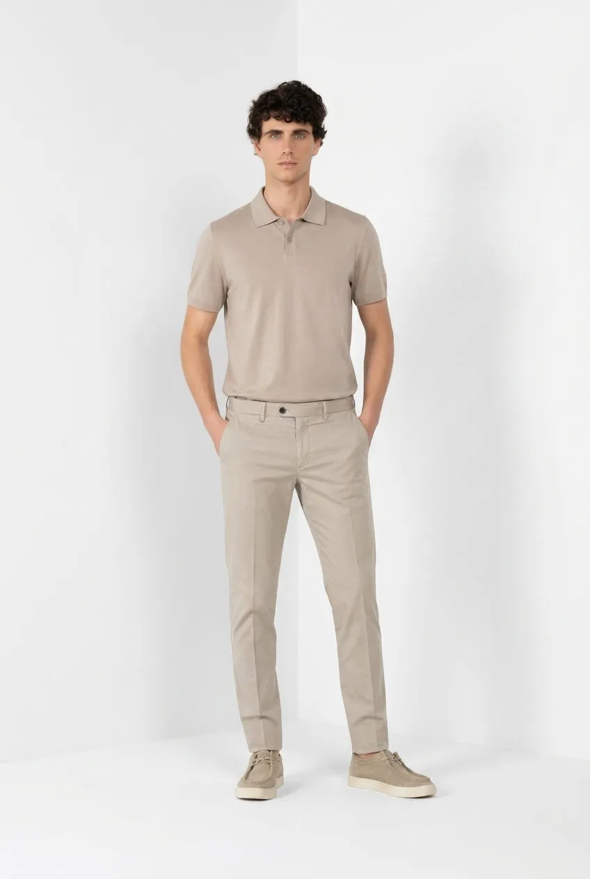Mason's Torino Delamere chino uomo sabbia slim stretch