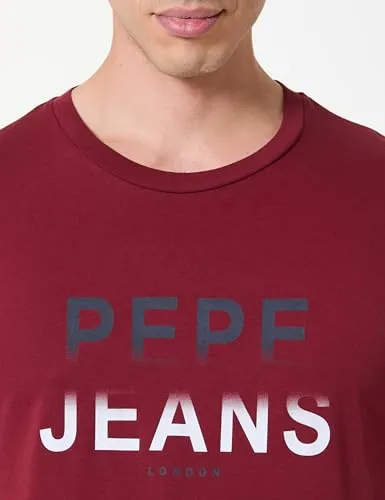 Pepe Jeans Season Logo III T-Shirt Uomo Cotone Regular Fit