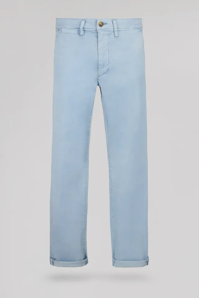 Teddy Smith Pallas Chino pantaloni slim uomo blu grigio