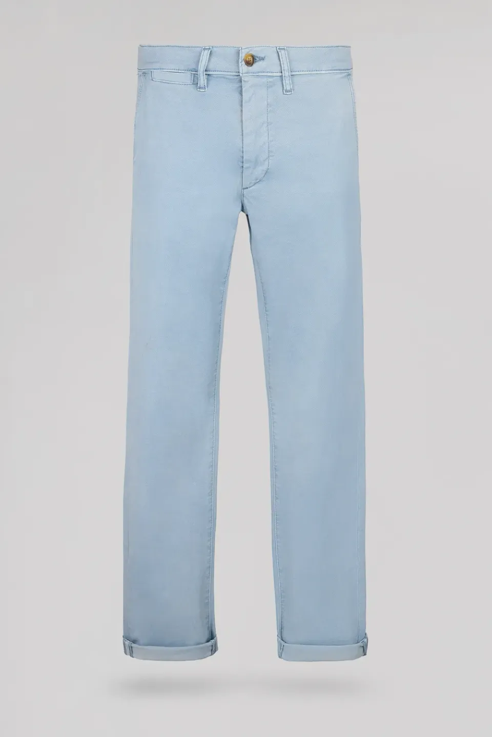 Teddy Smith Pallas Chino pantaloni slim uomo blu grigio