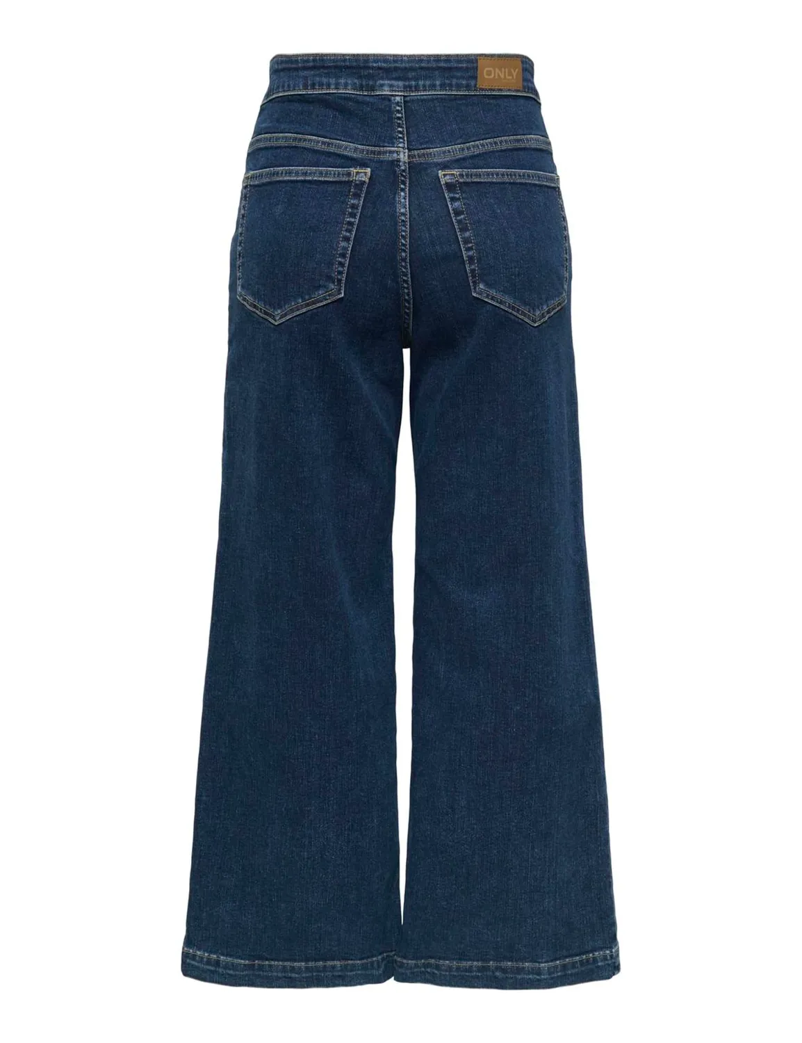 ONLY Onlnew Madison Wide Crop Jeans Donna M blu