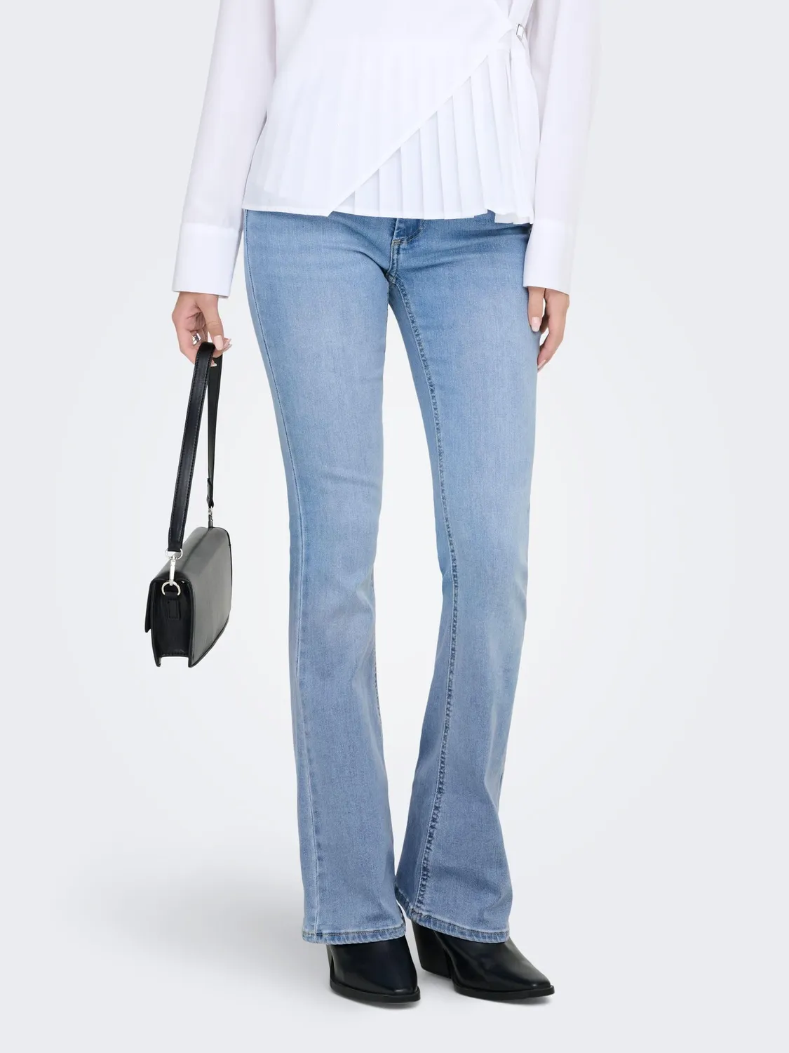 ONLY Onlblush Mid Flared jeans flare M / 34L vita media