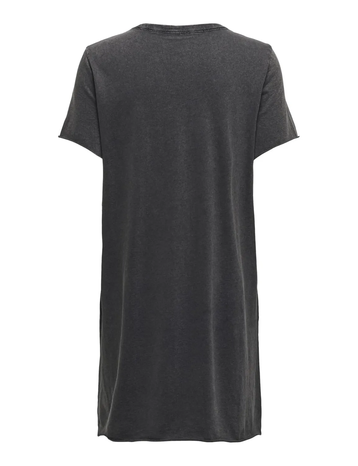 ONLY Onllucy Short abito jersey nero manica corta