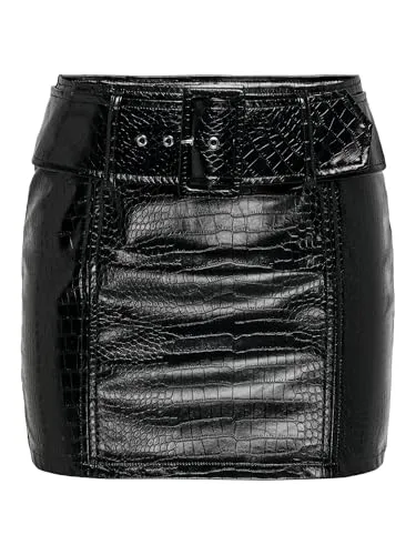 ONLY Onlliona MW Croco Belt gonna S con cintura