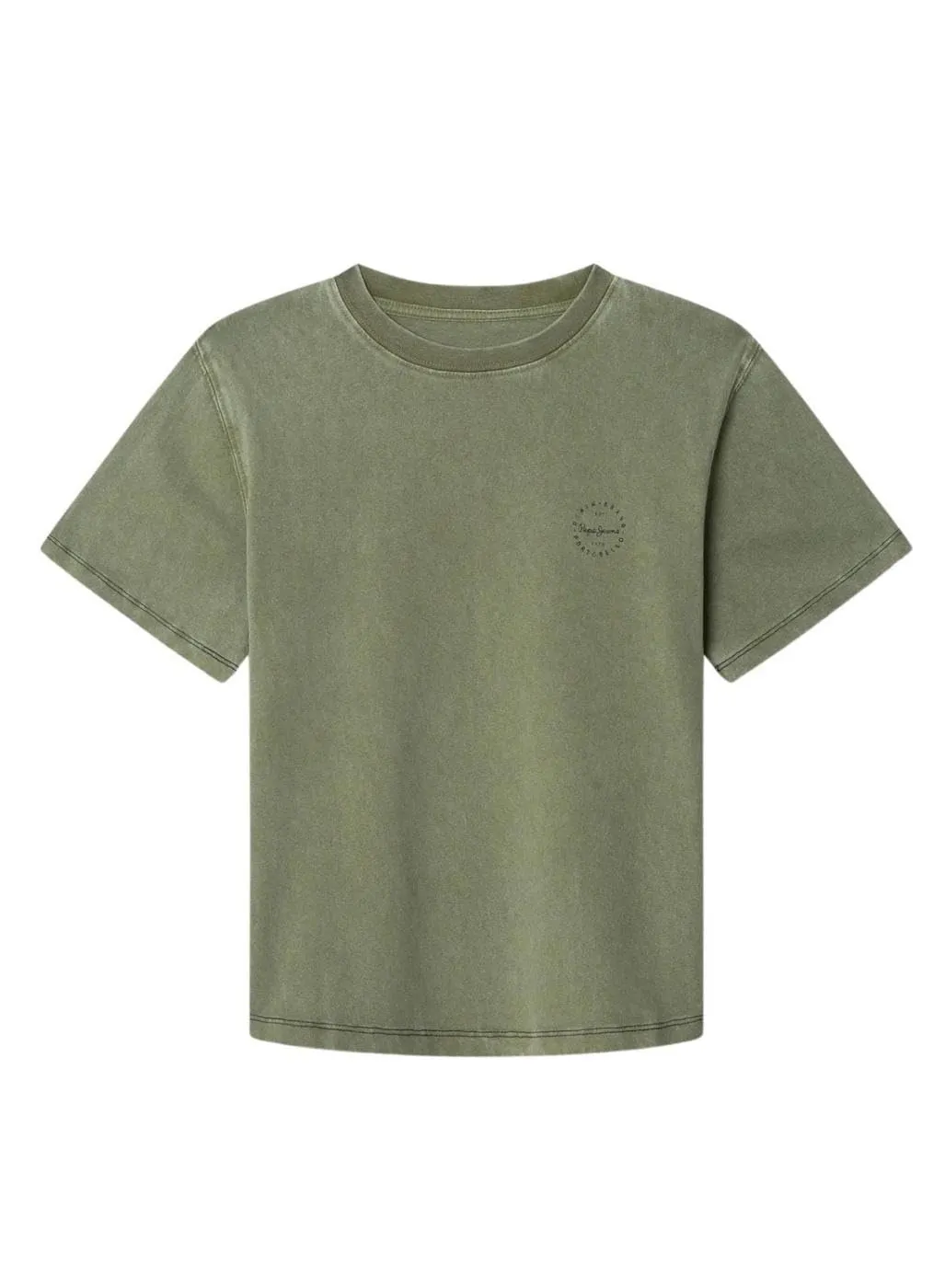 Pepe Jeans Harryson T-Shirt Bambino Celeste Cotone